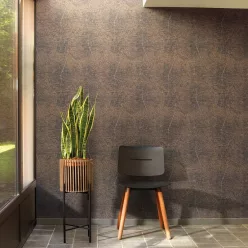   Casadeco vlies, vinyl  anyagú, szürke, bronz színű, modern,  tapéta