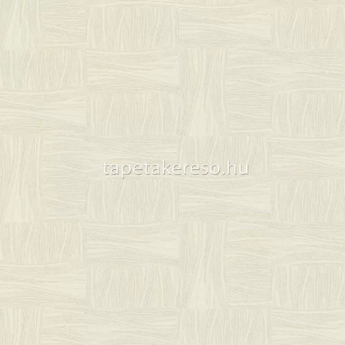 York NEW ORIGINS vlies anyagú beige, ezüst színű pöttyös, kockás modern tapéta