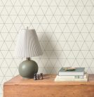 York Magnolia Home by Joanna Gaines papír anyagú beige, fekete színű geometriai Romantikus tapéta