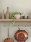 York Magnolia Home by Joanna Gaines papír anyagú szürke színű gyűrt, textilhatású Romantikus tapéta