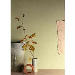   Khroma Kimono vlies anyagú, zöld színű, textilhatású, egyszínű, Modern tapéta