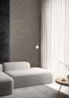 Khroma Orbital vlies anyagú fekete, arany, beige színű kockás modern tapéta