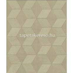   Khroma Orbital vlies anyagú beige, homok, csillámos színű 3d, geometriai modern tapéta