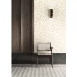   Khroma Orbital vlies anyagú törtfehér, beige színű geometriai modern tapéta