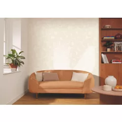  Caselio ORIGINE vinyl, vlies anyagú beige, krém színű geometriai Modern tapéta