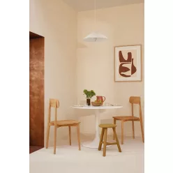   Caselio ORIGINE vinyl, vlies anyagú beige színű vakolt, egyszínű Modern tapéta