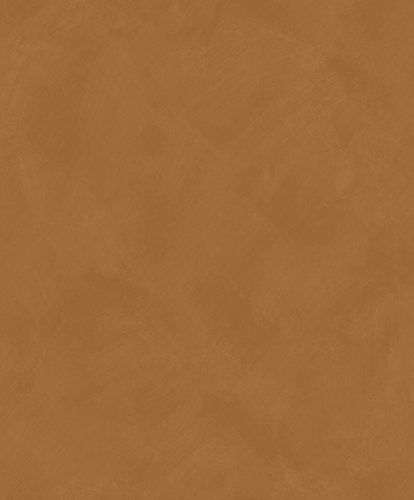 Caselio ORIGINE vinyl, vlies anyagú rozsdabarna színű vakolt, egyszínű Modern tapéta