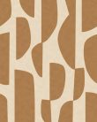 Caselio ORIGINE vlies anyagú beige, barna színű geometriai Modern panel