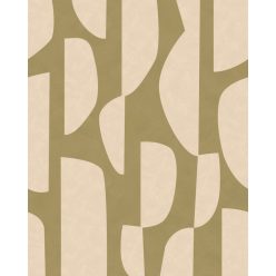   Caselio ORIGINE vlies anyagú beige, keki színű geometriai Modern panel