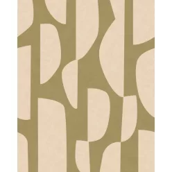   Caselio ORIGINE vlies anyagú beige, keki színű geometriai Modern panel