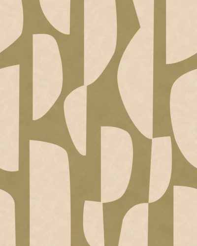 Caselio ORIGINE vlies anyagú beige, keki színű geometriai Modern panel