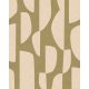 Caselio ORIGINE vlies anyagú beige, keki színű geometriai Modern panel
