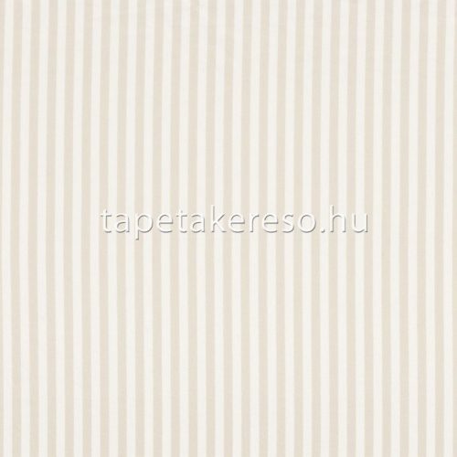 Casadeco Once Upon A Time pamut anyagú fehér, barack színű csíkos gyerek textil