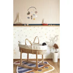   Casadeco ONCE UPON A TIME 2 vlies anyagú fehér, beige, kék, naranccsárga színű korall, halas, tenger Gyerek tapéta
