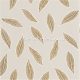 Caselio L'ODYSSÉE vlies anyagú beige, fehér, arany színű leveles modern tapéta