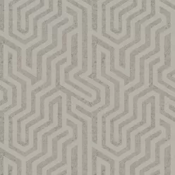   SketchTwenty3 Pavone vlies anyagú, keki, ezüst színű, geometriai, Modern tapéta