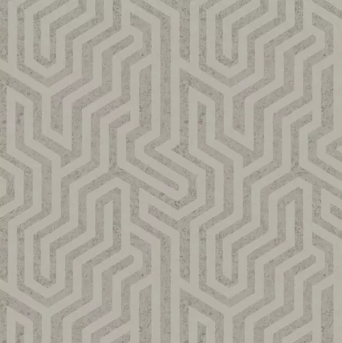 SketchTwenty3 Pavone vlies anyagú, keki, ezüst színű, geometriai, Modern tapéta