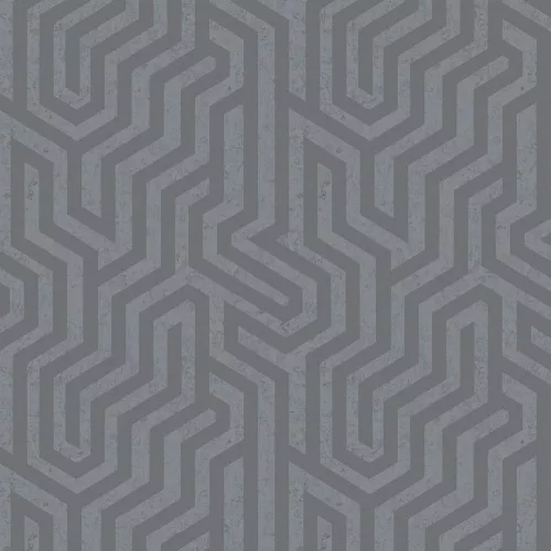 SketchTwenty3 Pavone üveggyöngy, vlies anyagú, kék, csillámos színű, geometriai, Modern tapéta