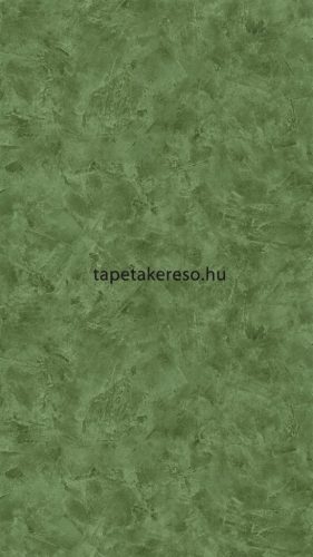 Caselio PATINE 2 vlies, vinyl anyagú zöld színű vakolt modern tapéta