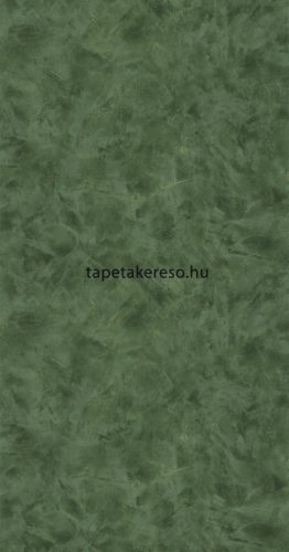 Caselio PATINE 2 vlies, vinyl anyagú zöld, arany színű vakolt modern tapéta