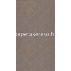   Casadeco Palazzo vlies, vinyl anyagú barna, bronz színű geometriai klasszikus tapéta