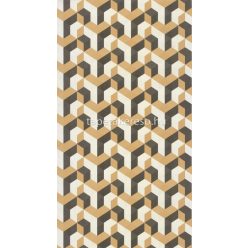   Casadeco Perception vlies, vinyl anyagú fehér, fekete, arany színű 3d, geometriai modern tapéta