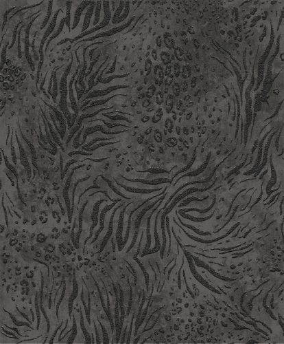 Prestige Wallcoverings Panthera vlies,üveggyöngy anyagú fekete, szürke színű bőrminta, absztrakt Modern tapéta