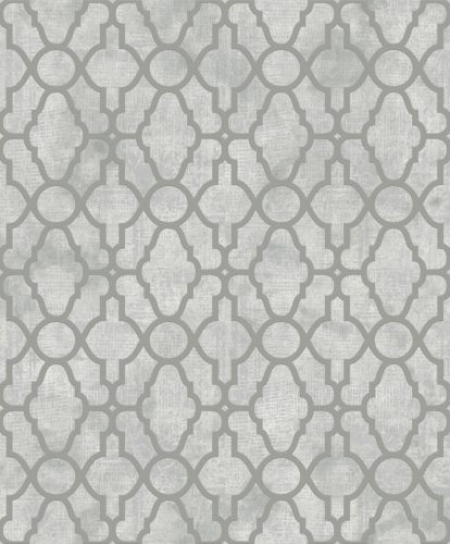 Prestige Wallcoverings Panthera vlies anyagú szürke, ezüst színű geometriai Modern tapéta