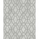 Prestige Wallcoverings Panthera vlies anyagú szürke, ezüst színű geometriai Modern tapéta