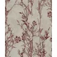 Prestige Wallcoverings Panthera vlies anyagú barna, bordó színű virágos, leveles Modern tapéta