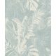 Prestige Wallcoverings Panthera vlies anyagú beige, kék színű leveles Modern tapéta