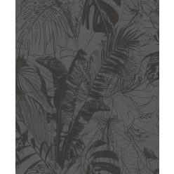   Prestige Wallcoverings Panthera vlies anyagú szürke színű leveles Modern tapéta