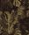 Prestige Wallcoverings Panthera vlies anyagú fekete, arany színű leveles Modern tapéta