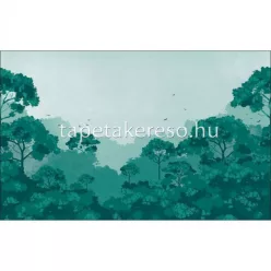   Caselio Pimp My Wall vlies anyagú zöld színű erdő modern poszter