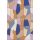 Caselio Pimp My Wall vlies anyagú beige, barna, kék, lila színű geometriai, absztrakt modern poszter