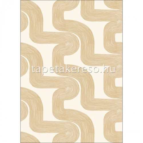 Caselio Pimp My Wall vlies anyagú beige, barna színű absztrakt modern poszter