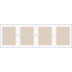   Caselio Pimp My Wall vlies anyagú beige, fehér színű szövethatású modern poszter