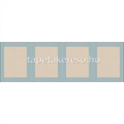   Caselio Pimp My Wall vlies anyagú barna, türkiz színű szövethatású modern poszter