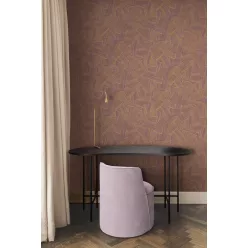   Khroma Ray, vlies anyagú, lila, arany színű, absztrakt, geometriai, Modern tapéta
