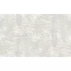   Decoprint Reflect vlies, vinyl anyagú szürke, beige színű leveles modern tapéta