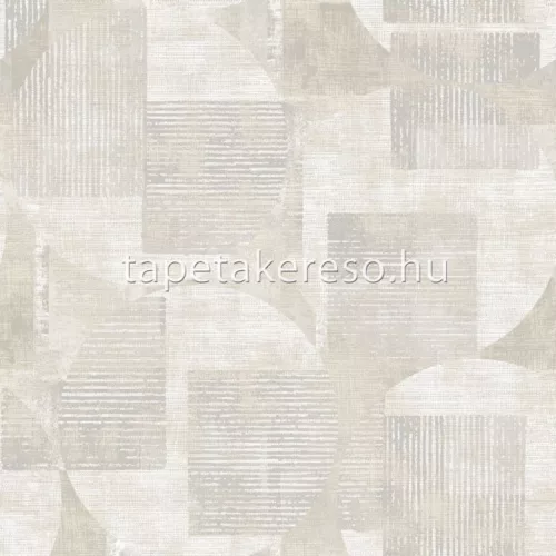 Decoprint Reflect vlies, vinyl anyagú szürke színű geometriai modern tapéta