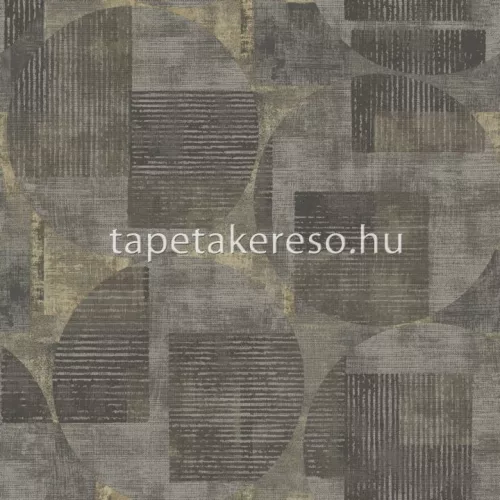Decoprint Reflect vlies, vinyl anyagú szürke színű geometriai modern tapéta