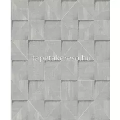   Decoprint Reflect vlies, vinyl anyagú kék színű 3d, geometriai modern tapéta
