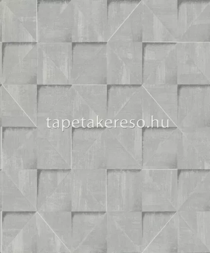 Decoprint Reflect vlies, vinyl anyagú kék színű 3d, geometriai modern tapéta