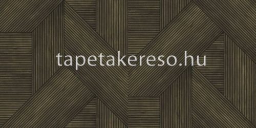 Decoprint Reflect vlies, vinyl anyagú barna színű geometriai modern tapéta