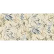 Decoprint Reflect vlies, vinyl anyagú beige, barna, kék színű leveles modern tapéta