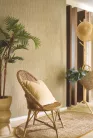 Casadeco Rio, vlies anyagú, mustársárga színű, struktúrált, vonalas, Modern tapéta