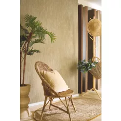   Casadeco Rio, vlies anyagú, mustársárga színű, struktúrált, vonalas, Modern tapéta