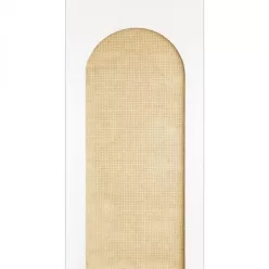   Caselio RELIEFS vlies anyagú fehér, barna színű boltív, fonott Modern panel