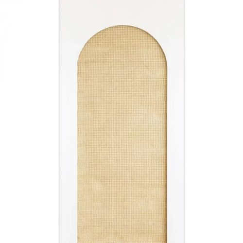 Caselio RELIEFS vlies anyagú fehér, barna színű boltív, fonott Modern panel